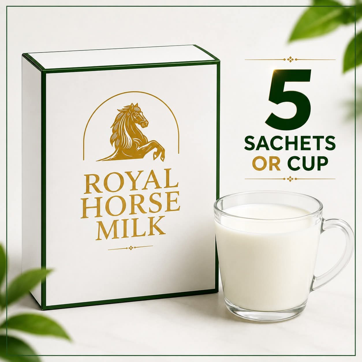 Royal Horse Milk Powder 5 SACHETS